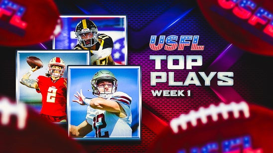 USFL Top Plays of Week 1: Stallions QBs steal show with best run, touchdown