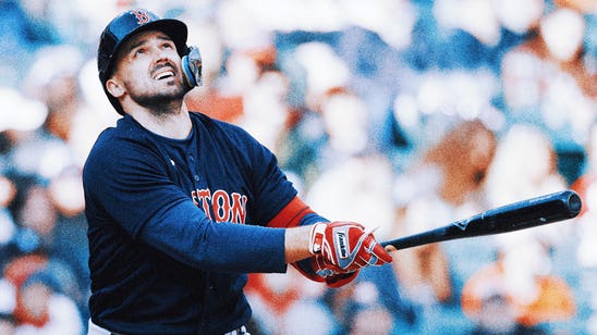 Red Sox slugger Adam Duvall going on IL with fractured wrist