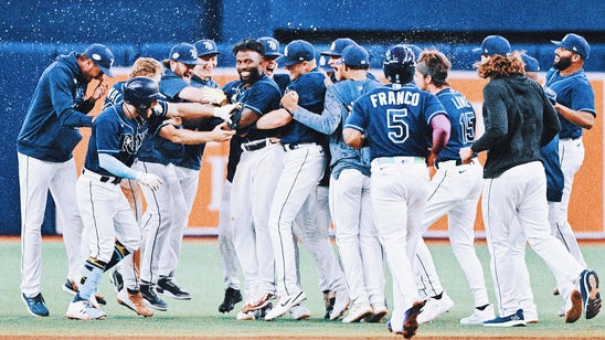 The Rays won yet another game and the vibes at Tropicana Field were immaculate