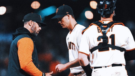 Giants' Taylor Rogers throws glove in trash after disastrous outing vs. Dodgers