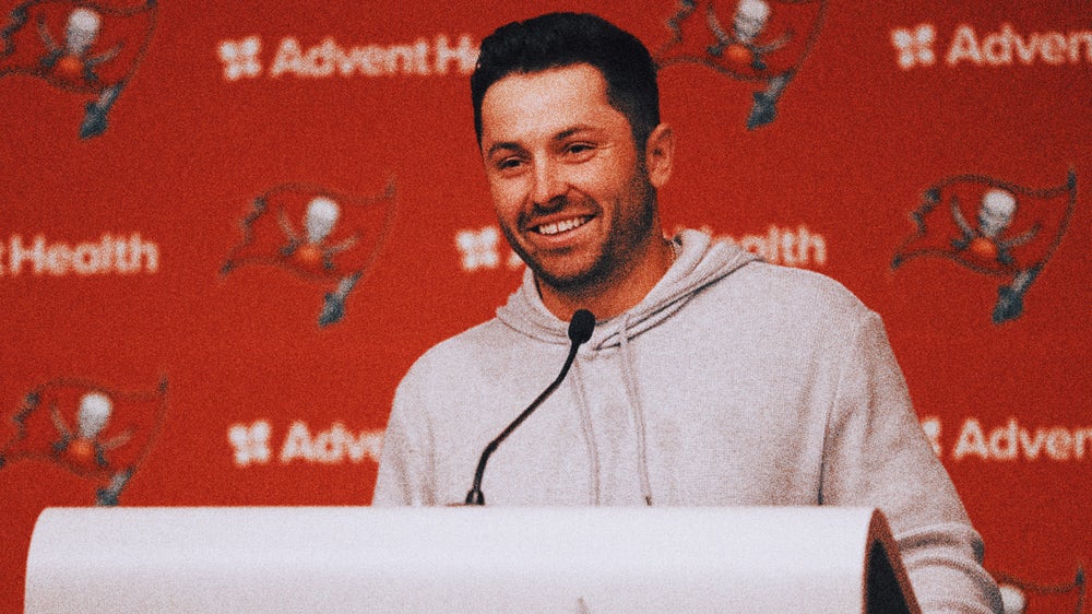 New Bucs OC breaks down QB competition between Baker Mayfield and Kyle Trask
