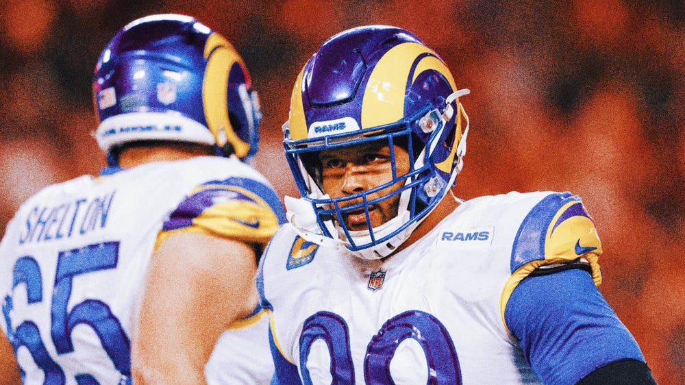 Future Hall of Famer Aaron Donald has a 'fire lit into me' playing with young Rams