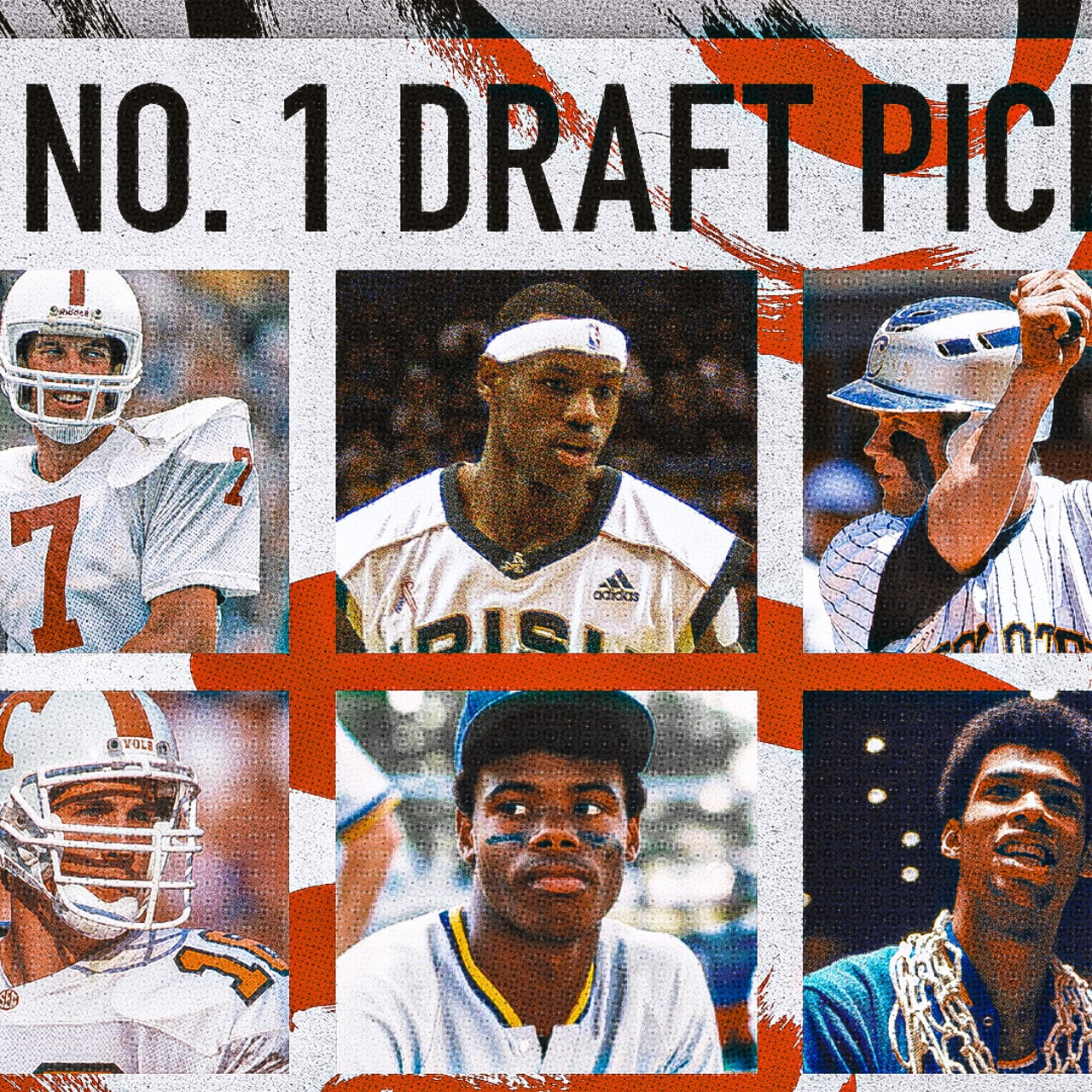 Top 20 most-hyped draft prospects ever: Rankings across NFL, NBA