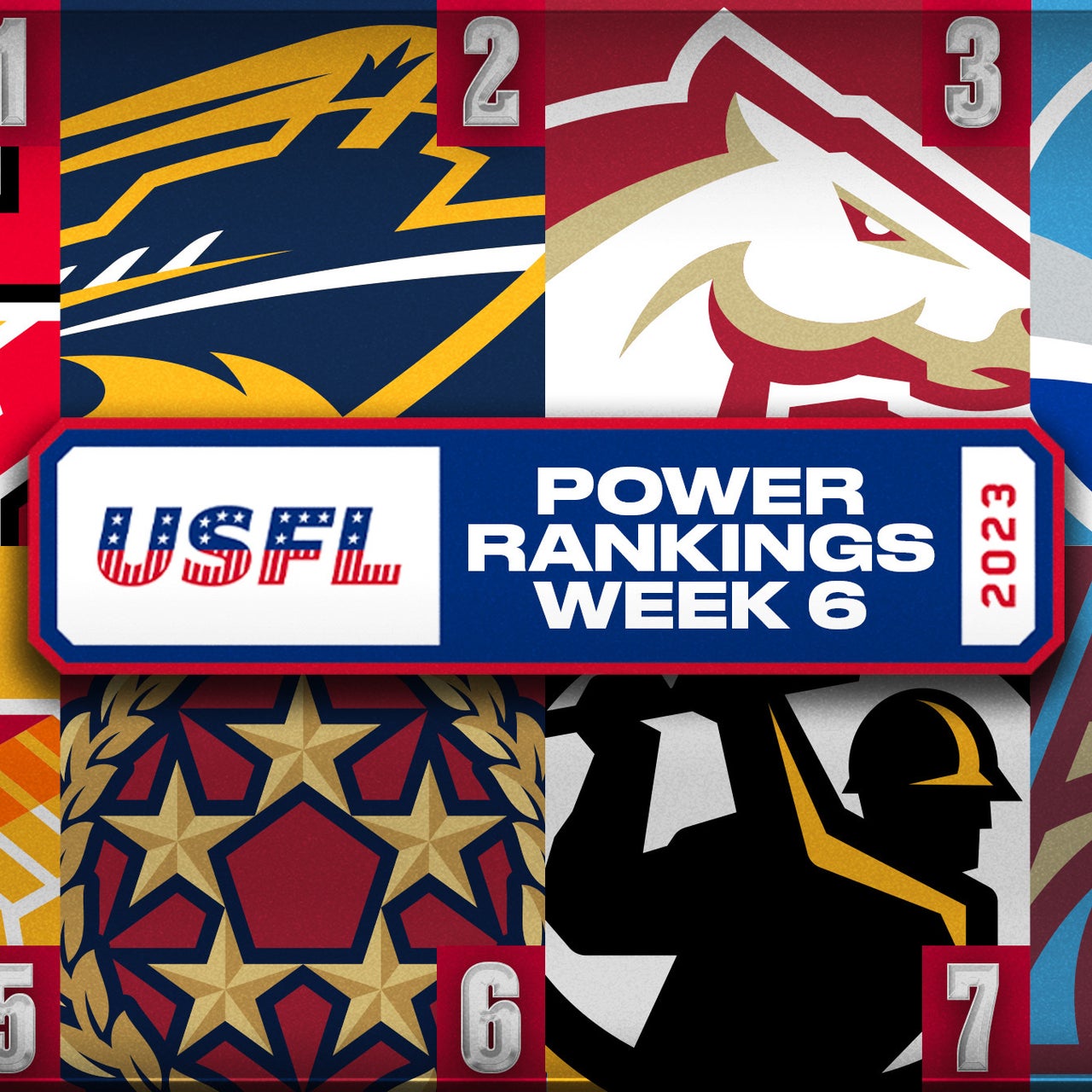 USFL Week 6 power rankings: Gamblers, Showboats lead way ahead of big  matchup