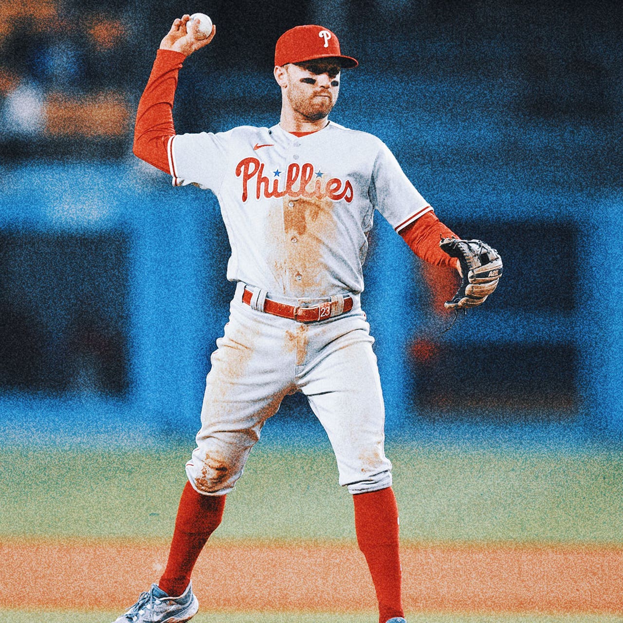 Phillies 1B Kody Clemens strikes out batter on 57-mph pitch | FOX Sports
