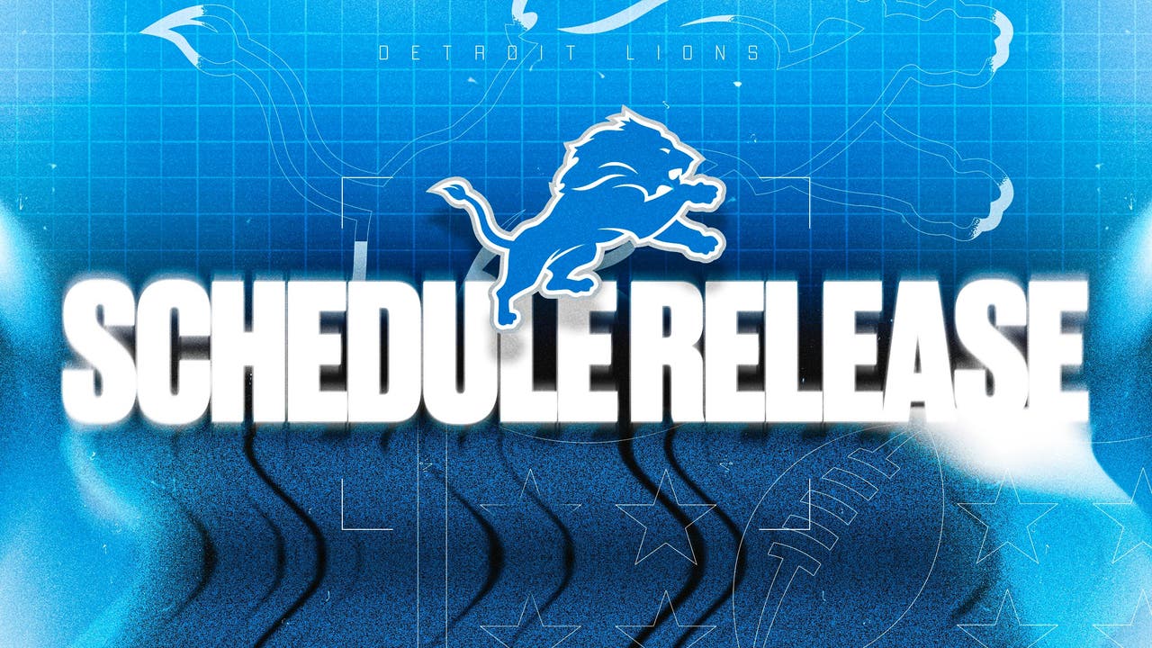 Detroit Lions 2022 schedule announced