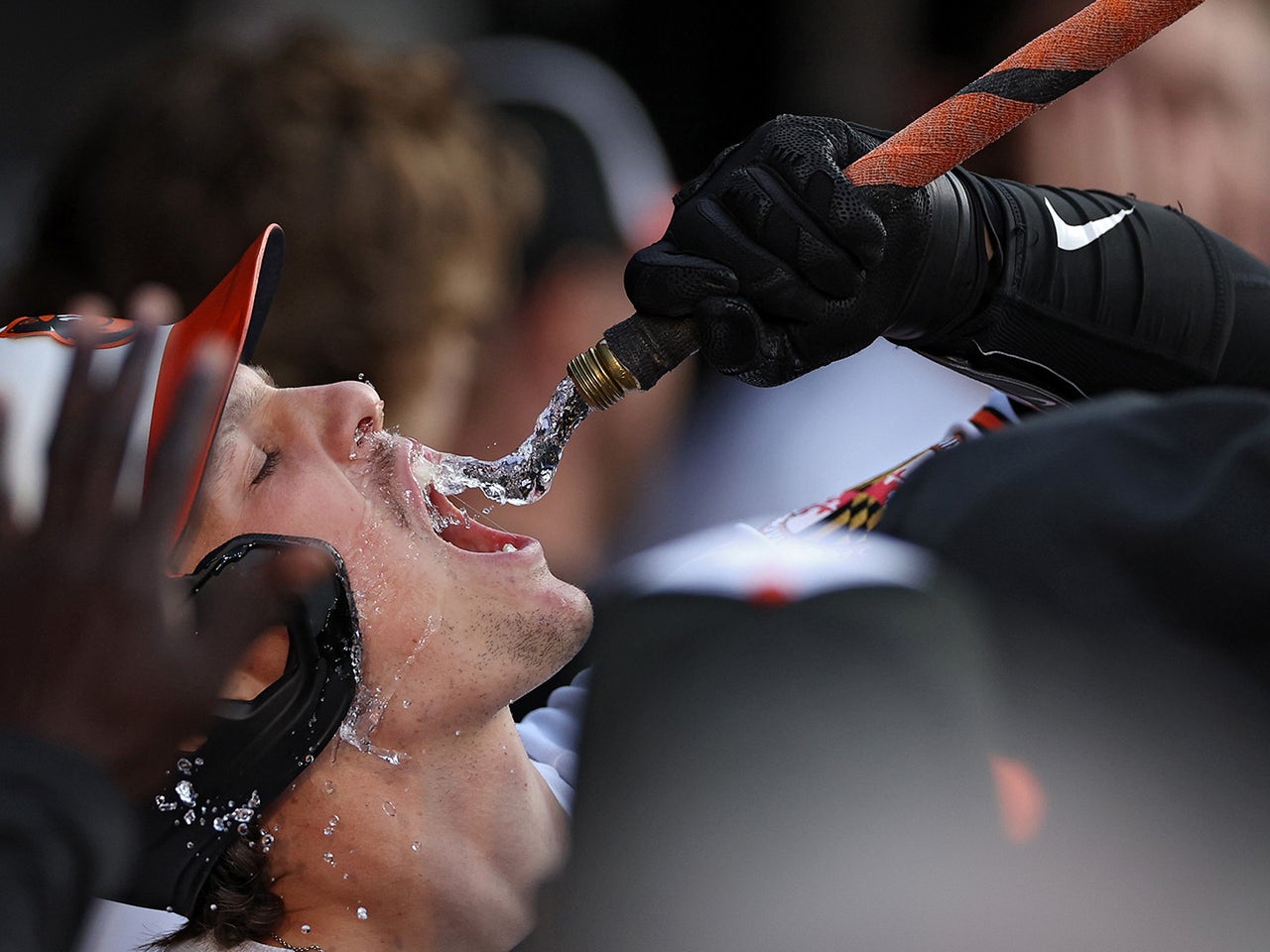 Orioles to fill position for official Bird Bath Performer after splash zone  success