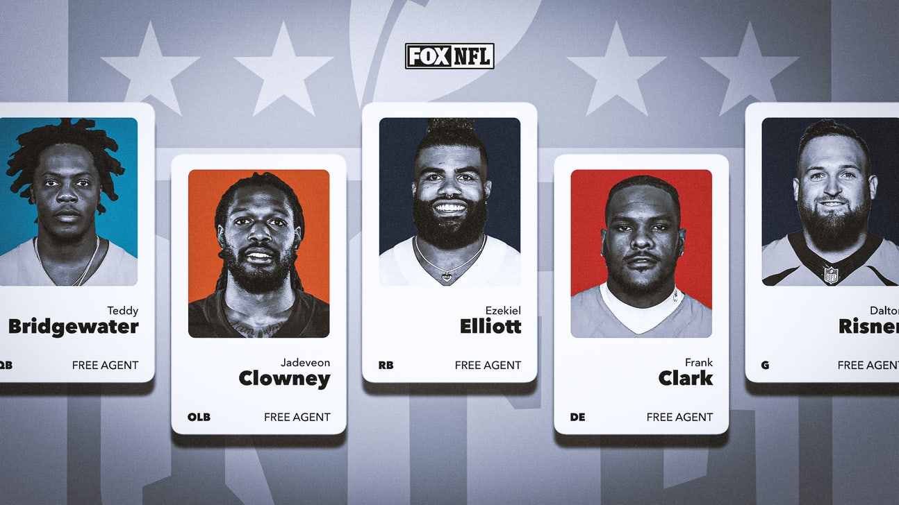 Ezekiel Elliott, Frank Clark highlight top 10 NFL free agents still available