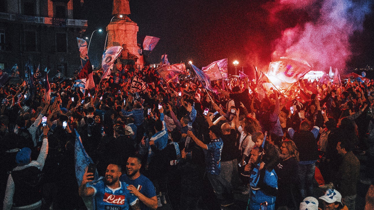 Epic celebrations go viral after Napoli wins first Serie A title in 33 years