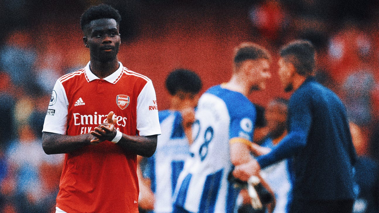 Arsenal's title hopes almost over after 3-0 loss to Brighton