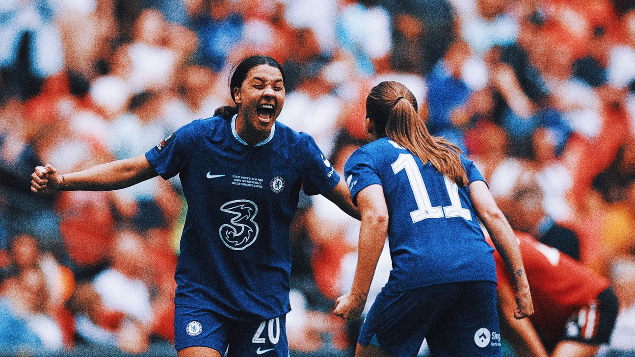 Record crowd watches Chelsea beat Man United 1-0 in Women's FA Cup final