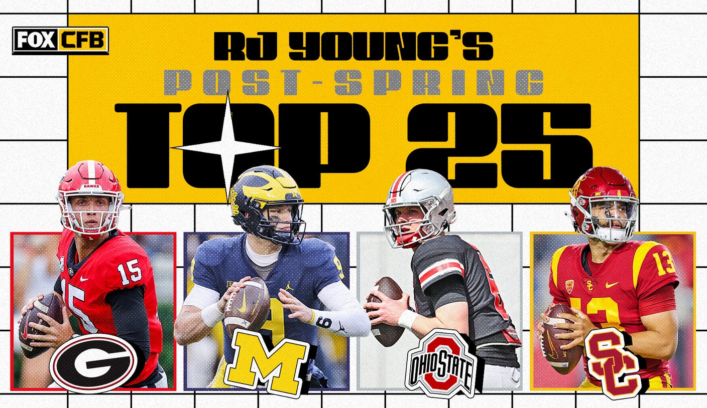 College football rankings: Our post-spring football top 25