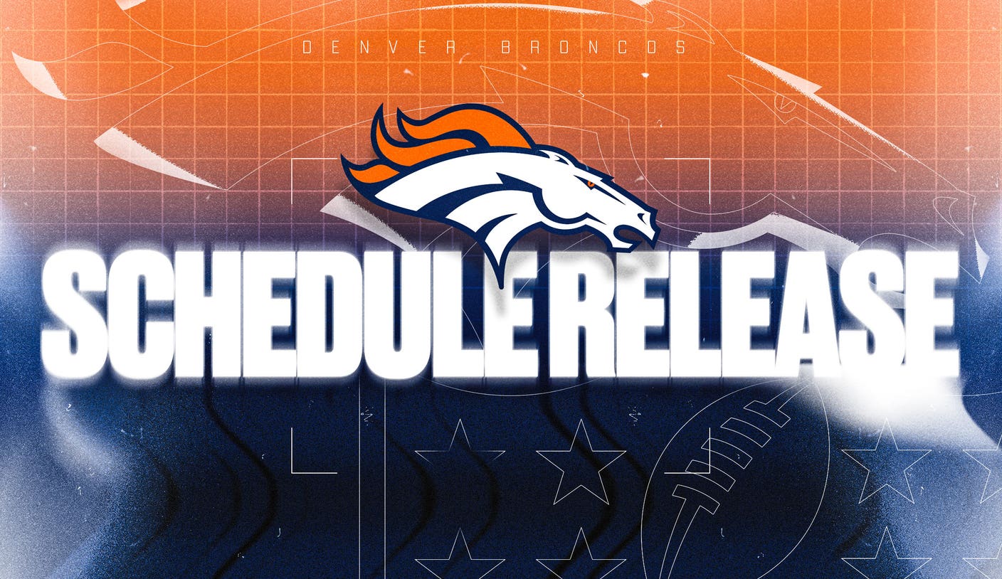 Denver Broncos schedule release: 2022 full season predictions