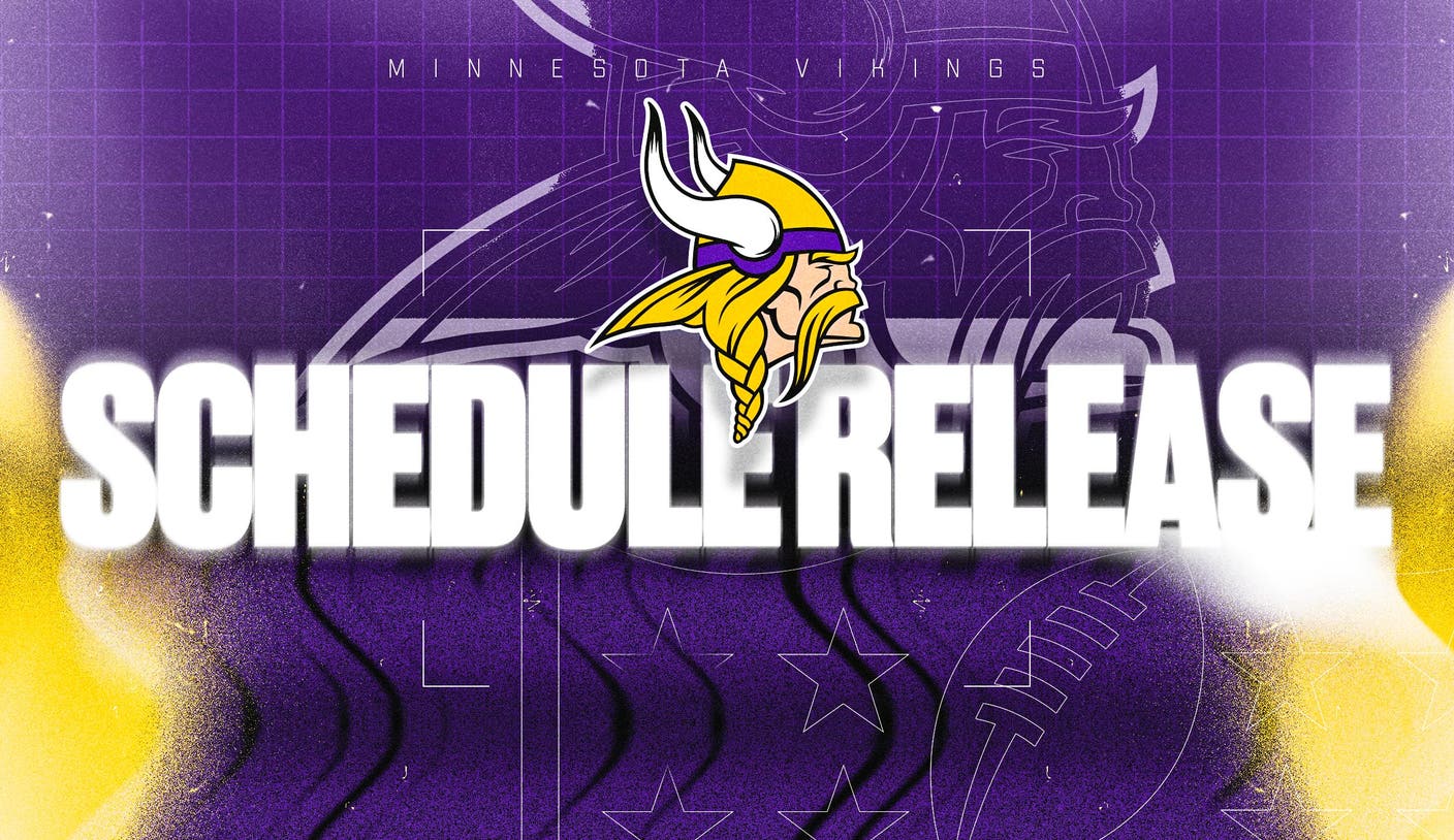 Minnesota Vikings 2023 Schedule Release 