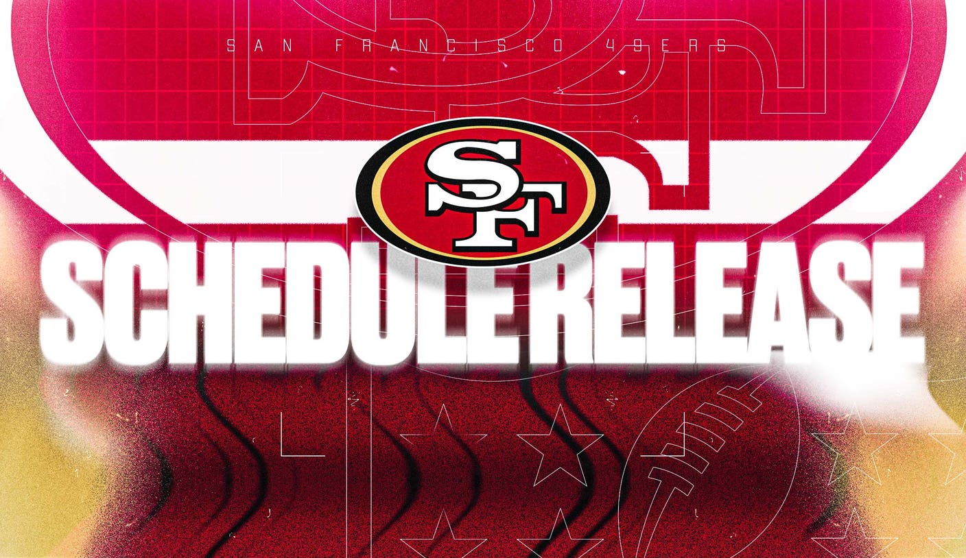 49ers schedule 2023: Dates & times for all 17 games, strength of schedule,  final record prediction