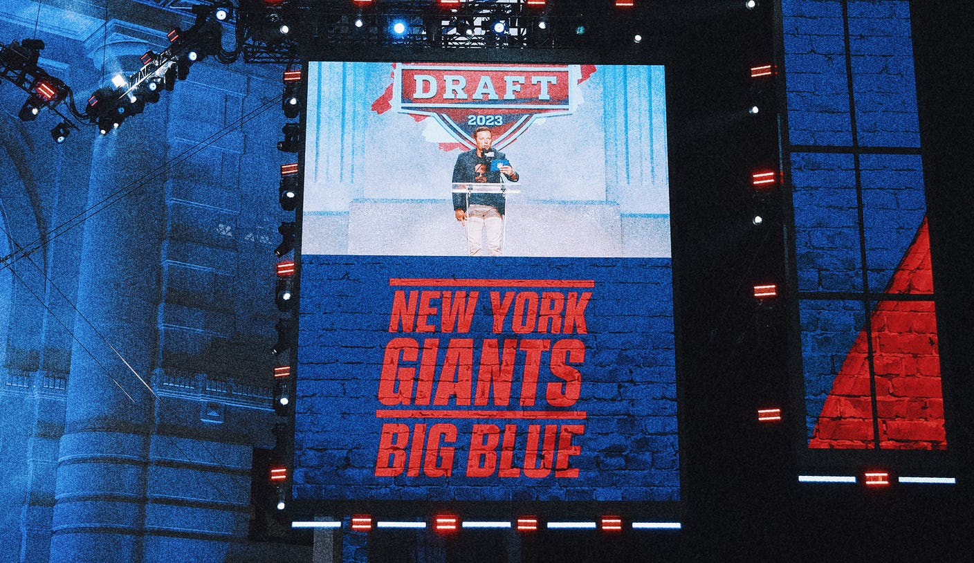 Giants announce numbers for 2023 draft class