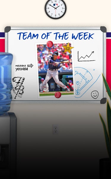 Masataka Yoshida, Ozzie Albies headline MLB Team of the Week