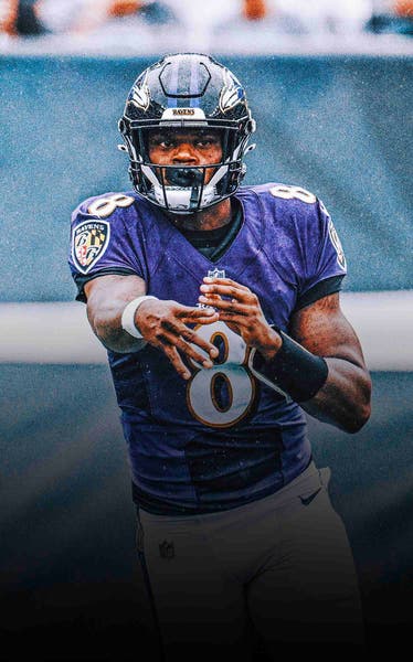 Lamar Jackson attends voluntary practice with Ravens after skipping it last year
