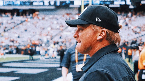 NFL Trending Image: Report: Jon Gruden present for QB Derek Carr's early work with Saints