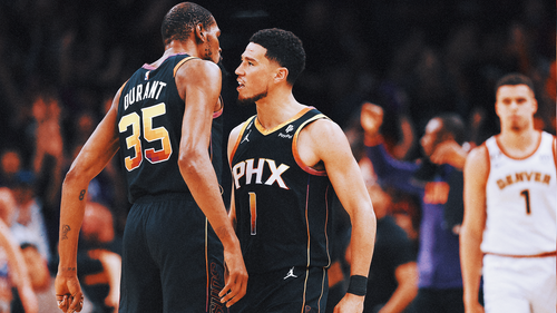 NBA Trending Image: Devin Booker beats Jamal Murray in Suns 3rd game against Nuggets