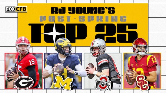 College football rankings: Our post-spring football top 25