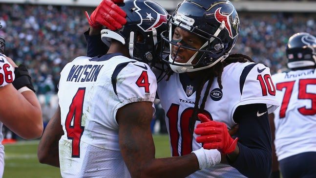 Deshaun Watson makes pitch for DeAndre Hopkins to reunite with him in Cleveland