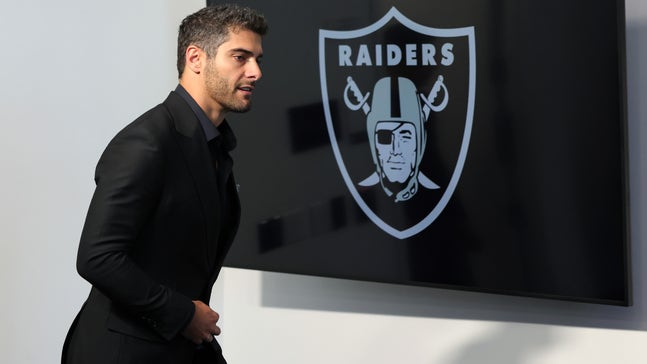 Jimmy Garoppolo's Raiders contract reportedly allows team to void deal