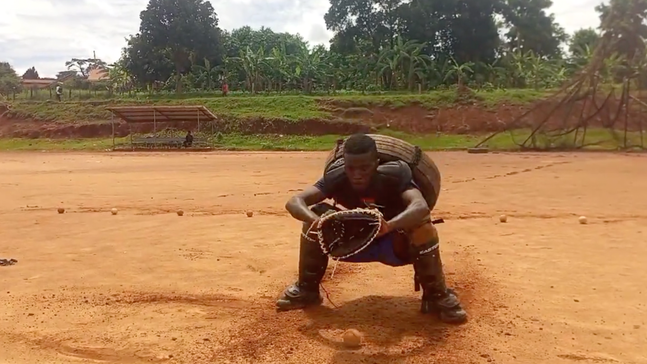 Kasumba Dennis: 'I'm working hard to help my grandmother, my baseball brothers'