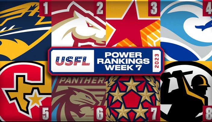USFL Week 6 standings: Who has the lead in the developmental