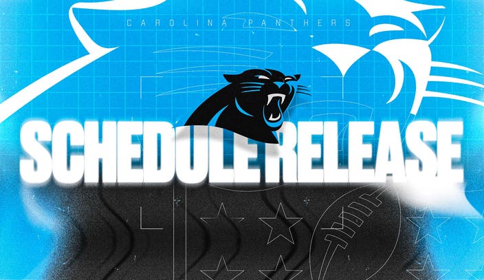 Carolina Panthers 2022 schedule released