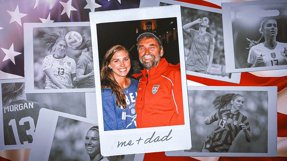 Alex Morgan's father, the ultimate soccer dad: 'He's literally at everything'