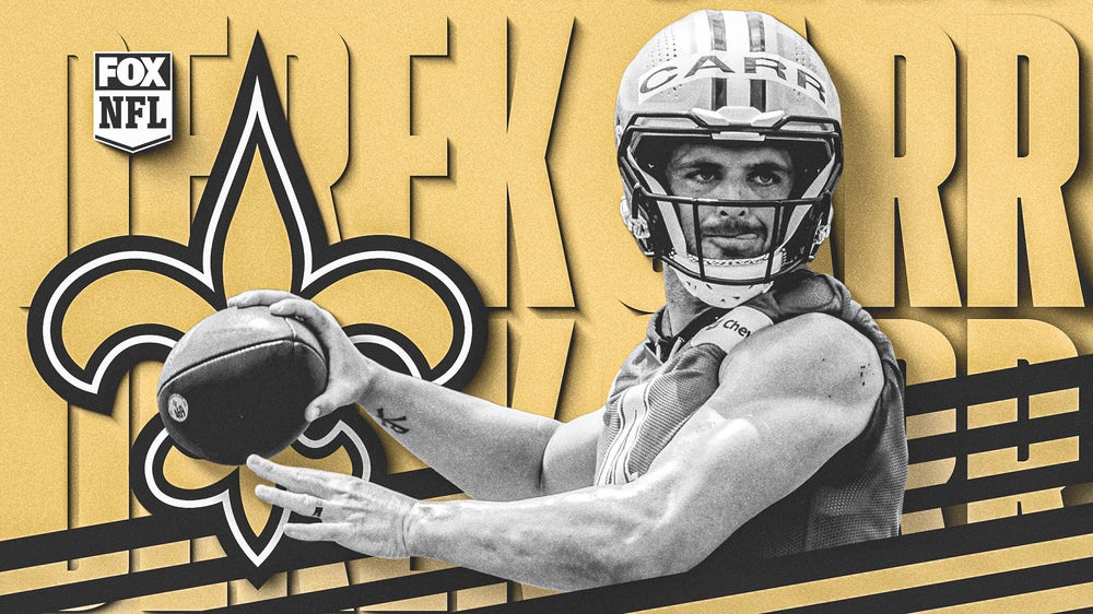 Derek Carr starts over with Saints, hopes to 'just make it football again'