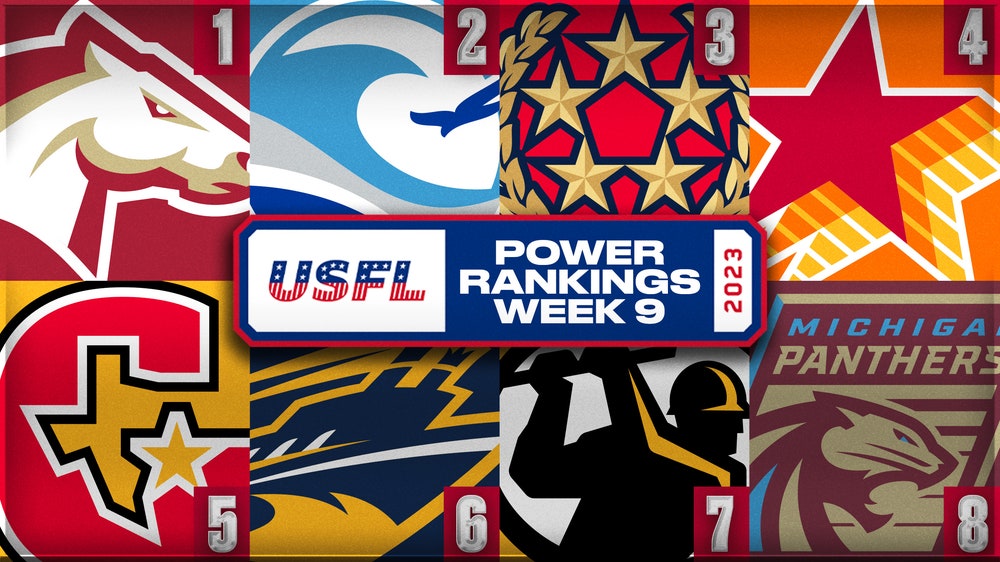 USFL Week 9 power rankings: It's the Stallions, then everyone else