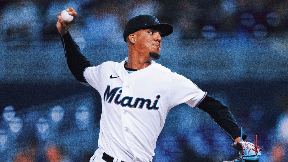Everything about Eury Pérez seems impossible — including hitting against the Marlins' rookie ace