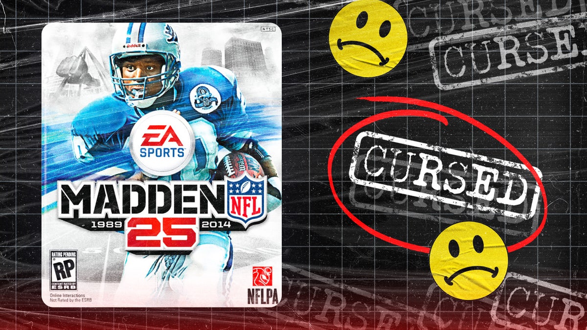 Barry Sanders abruptly retired before he had a chance to be the Madden 2000 cover star, but he finally got his opportunity with Madden 25 in 2013.