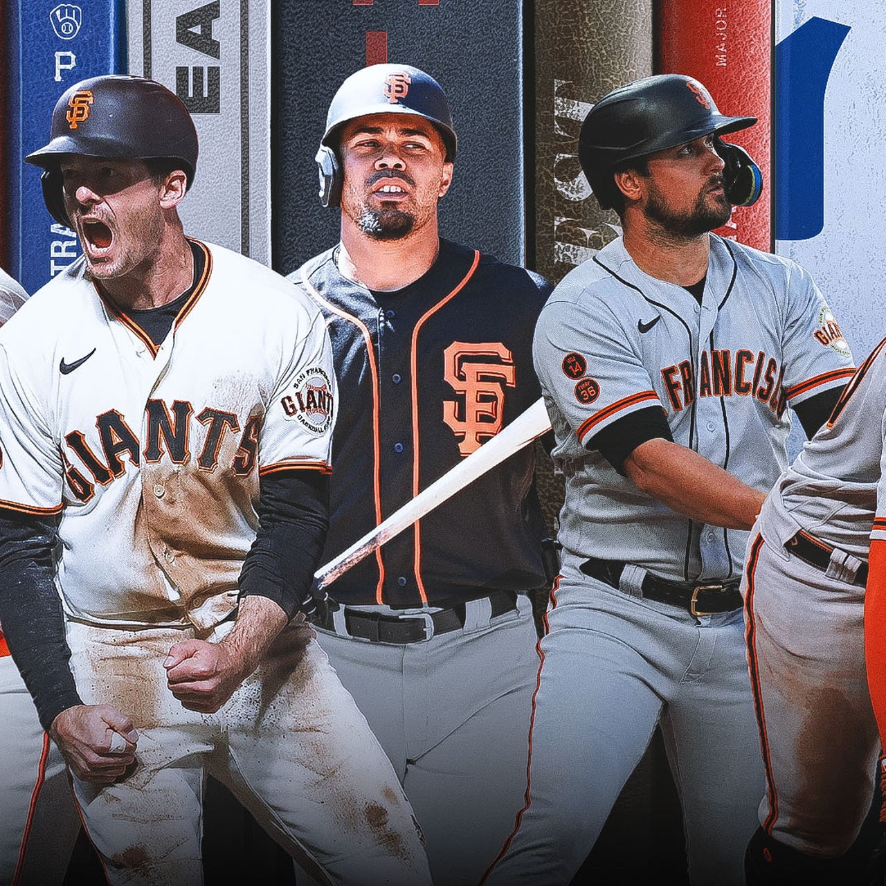MLB San Francisco giants baseball jacket - Gem