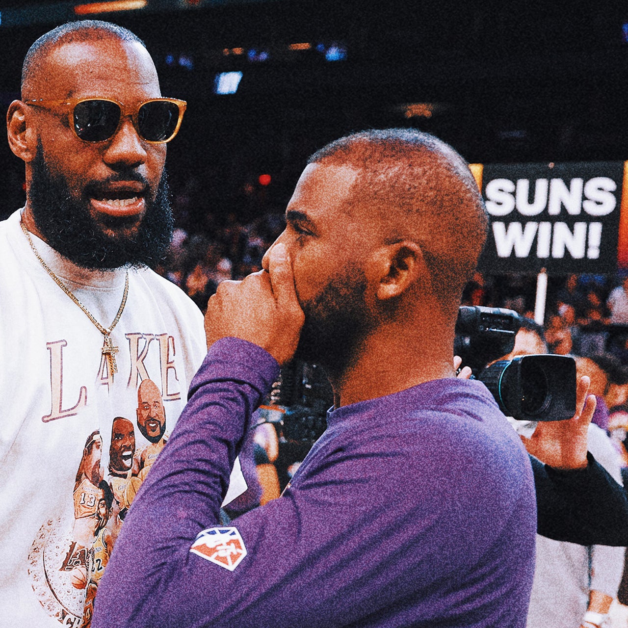 Chris paul on sale and lebron james