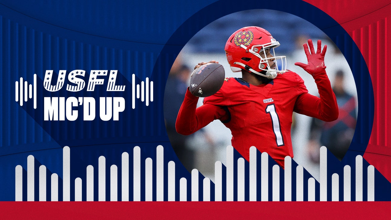 Best USFL Week 9 mic'd up moments: 'Give me a big hug'