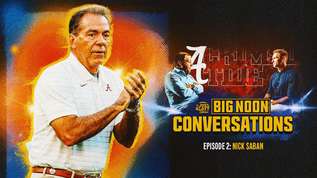 Nick Saban in Joel Klatt interview series: 'We need to create some balance'