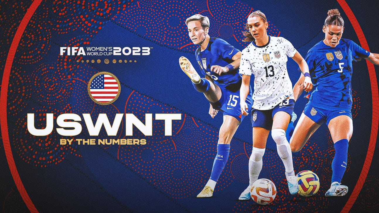 USWNT 2023 World Cup roster By the numbers FOX Sports