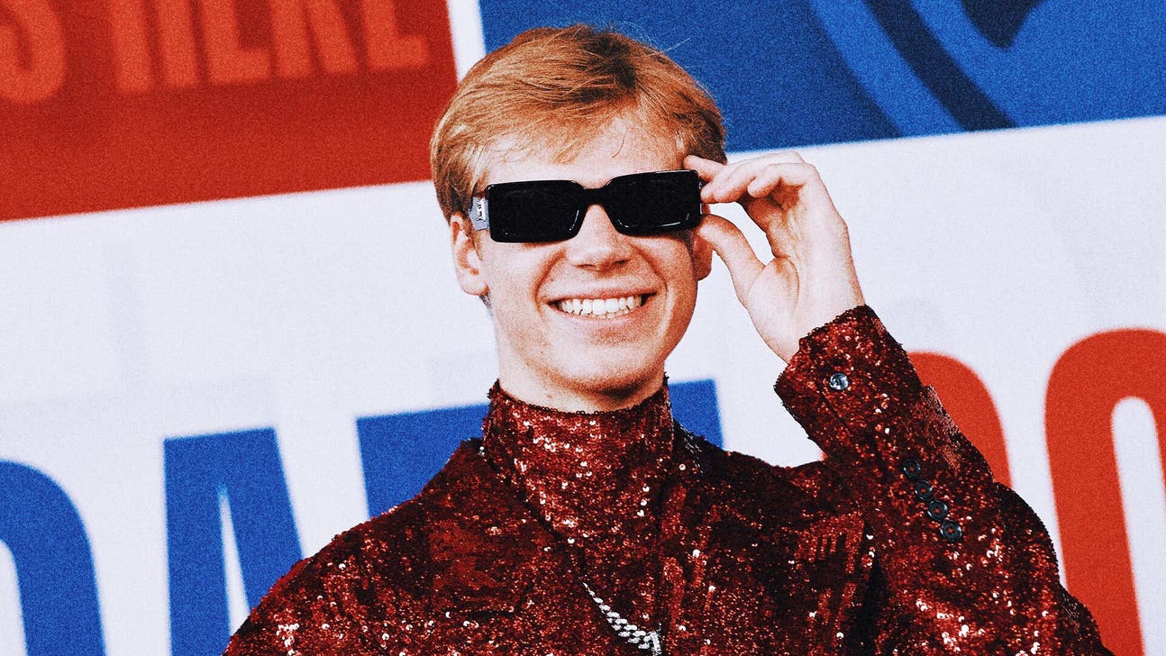 Meet Gradey Dick, whose suit and mixtape stole the show at the 2023 NBA Draft