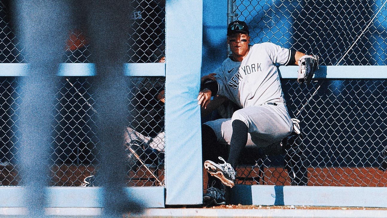 Yankees' Aaron Judge reveals he's dealing with torn ligament in big toe