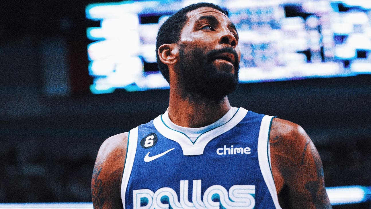 Blue kyrie jersey best sale