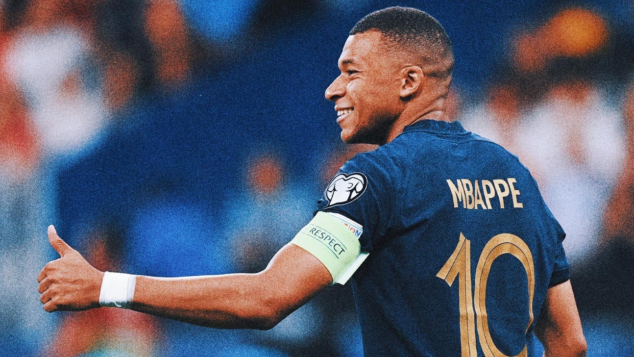 Kylian Mbappé moves up France's all-time scoring list in Euro qualifying win