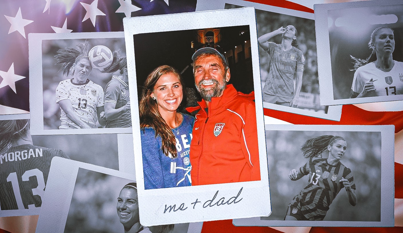 Alex Morgan’s father, the ultimate soccer dad: ‘He’s literally at everything’