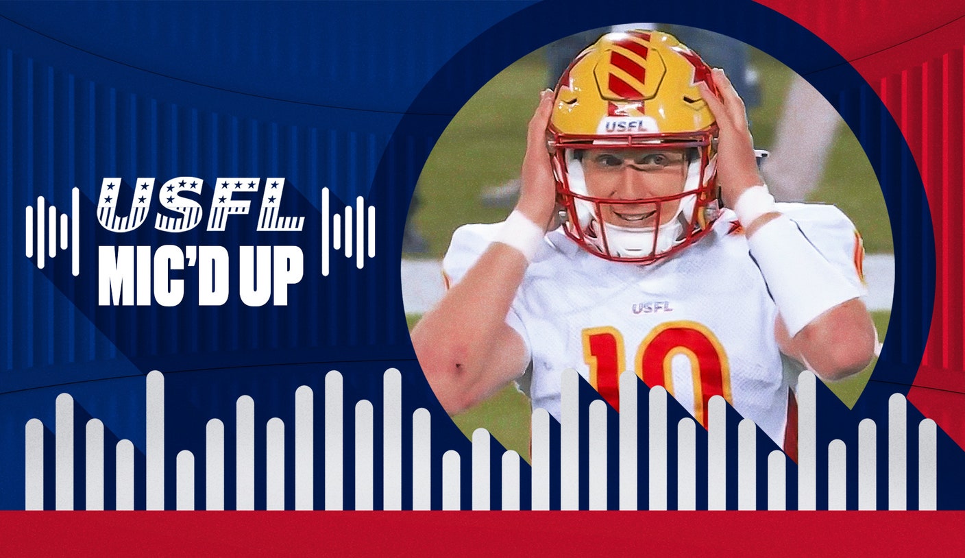 Best USFL Week 7 mic’d up moments: Case Cookus loses his wedding ring
