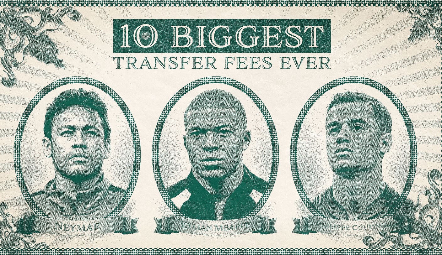 10 most expensive transfers in football history: is Kylian Mbappé next?