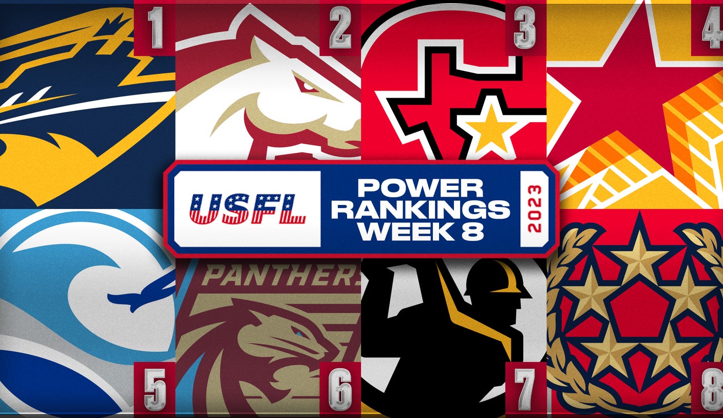 USFL Week 8 power rankings: Showboats, South Division rule