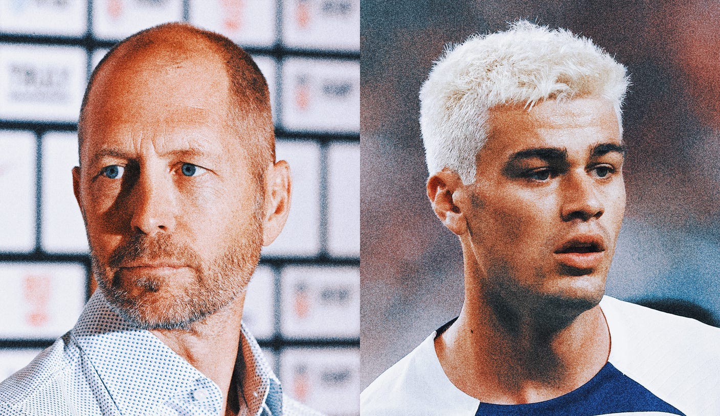 Gregg Berhalter on relationship with Gio Reyna: ‘There is work to do’