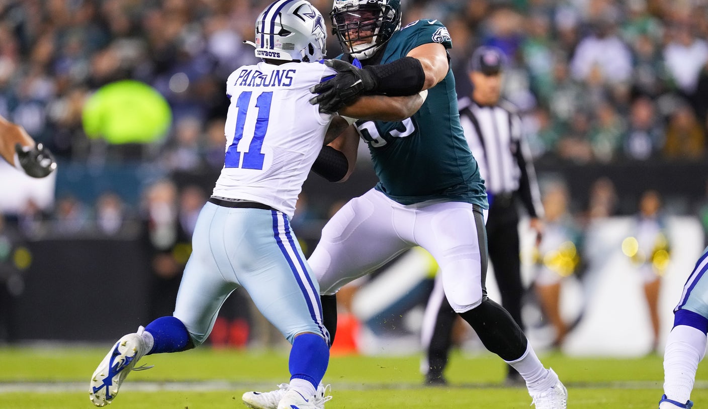 Eagles’ Lane Johnson: Cowboys’ Micah Parsons, DeMarcus Lawrence are among NFL’s best